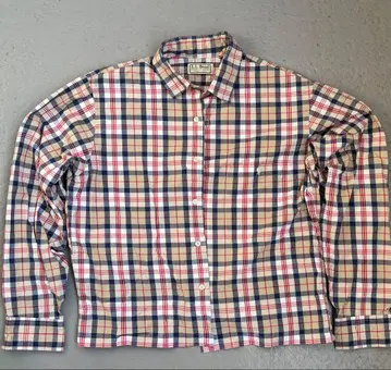 L.L.Bean 체크 무늬 셔츠