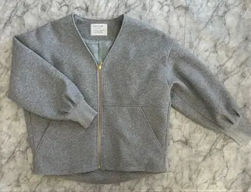 BAYFLOW 그레이 집업 자켓