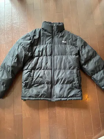 FILA 블랙 다운 자켓