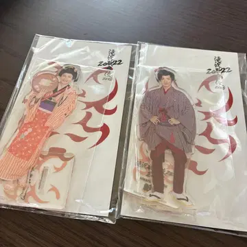 이와모토 테루 군 후카사와 타츠야 군 아크릴 스탠드 2개 세트 일본 의류