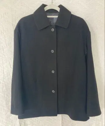 무인양품 울 하프 코트