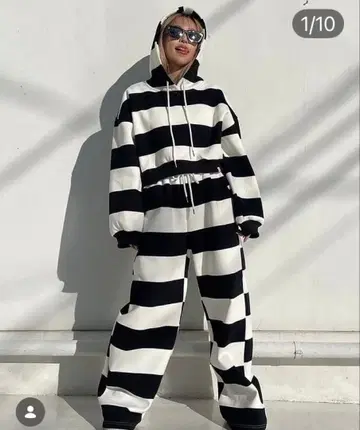 tablet hotel MERMO 보더 스트라이프 셋업 sudo