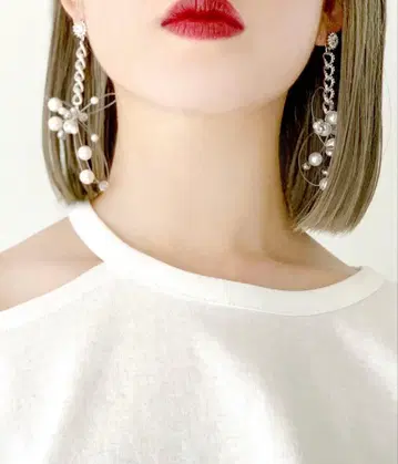 Narcissus cheap!! by vaNite 펄 에어리 귀걸이