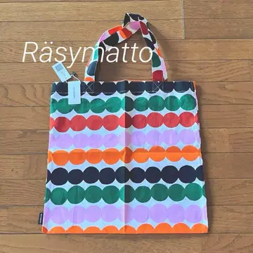한정판! 마리메꼬 라시매트 토트백 멀티 컬러