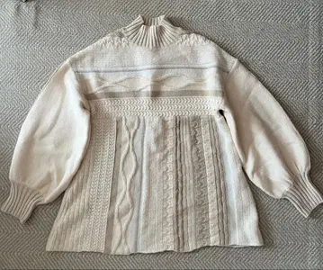 [ Eaphi ] 에피 니트 스웨터 케이블 니트 편직