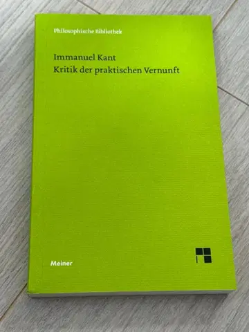 Immanuel Kant Kritik der praktischen