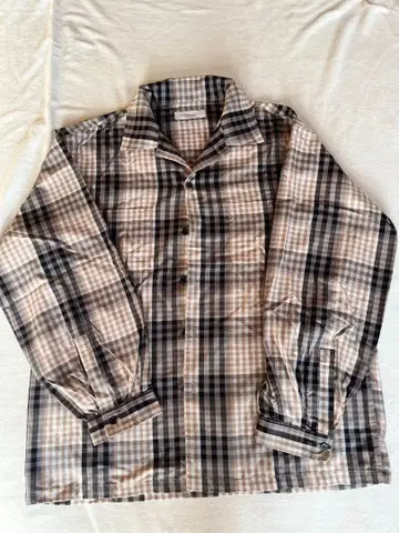 ADRER 돌먼 슬리브 칼라 셔츠