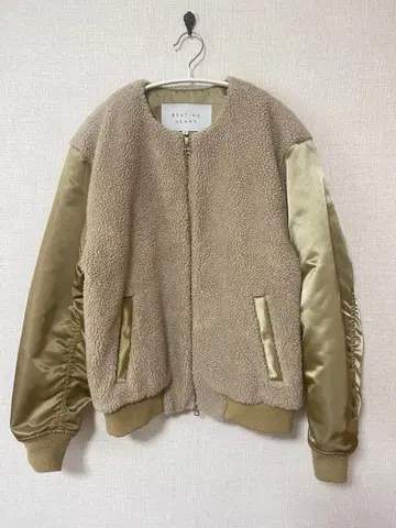 비팅 하트 보아 블루종 미사용 새상품