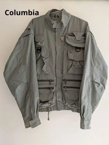 낚시용 자켓 그레이 다기능 포켓