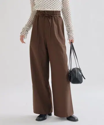 mystic W 벨트 팬츠