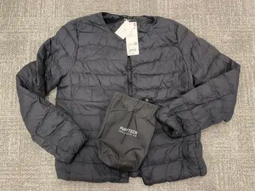 UNIQLO 퍼프테크 다운 자켓 S 블랙 BLACK