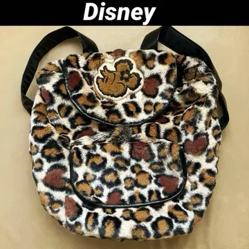 TDR 미니 백팩 퍼 백 표범 무늬 레오파드 무늬