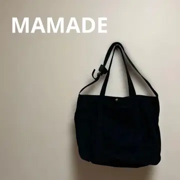 새상품급 MAMADE 마더스 토트백 블랙