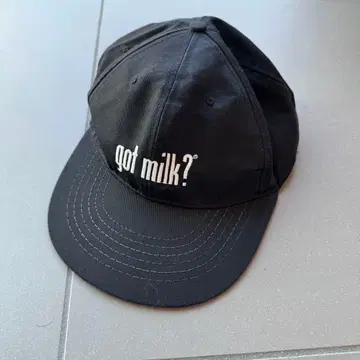 90s got milk? 캡 블랙 USA제 데드스탁