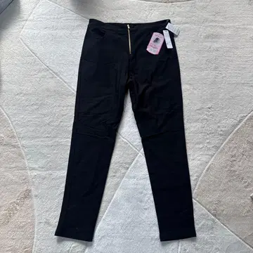 라무짱 시마무라 콜라보 블랙 스키니 팬츠 LL 사이즈