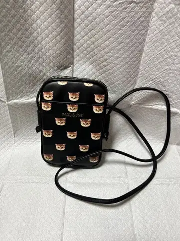 폴앤조 누넷 스마트폰 숄더 미니 숄더 레어 블랙