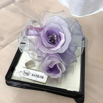 도쿄 이긴 코사지 결혼식 펄 핑크 라벤더 졸업식