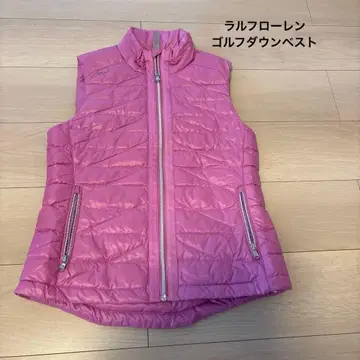 RLX 랄프 로렌 골프 다운 베스트 핑크 S 사이즈