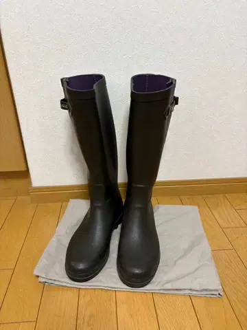 AIGLE 레인부츠 블랙 사이즈 39