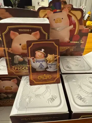 lulu 아기돼지 Pigchelin TEA TIME 지정 캐릭터