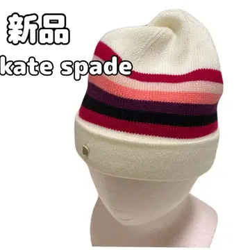 새상품 kate spade NEW YORK 케이트 스페이드 니트 캡