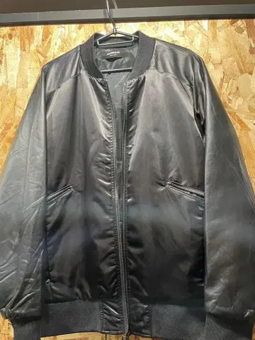 1piu1uguale3 MA-1 블랙 MA-1 플라이트 자켓