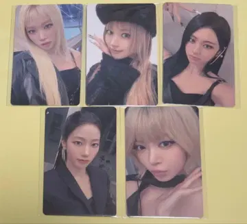 HOT weverse 럭키 드로우 1회차 5장 세트