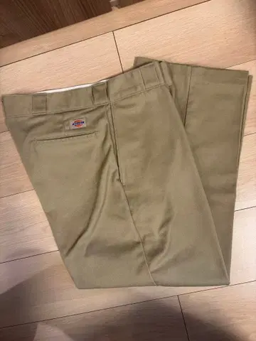 USA dickies 874 베이지 탈론 지퍼 36 x 30 레어!