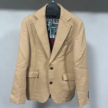 Slow Gun & Co 카멜 슬로우건 테일러드 자켓