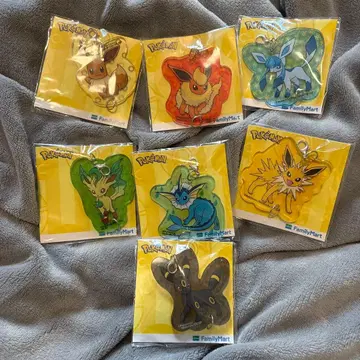 훼미리마트에 이브이들이 대집합! 아크링 키링 묶음 판매