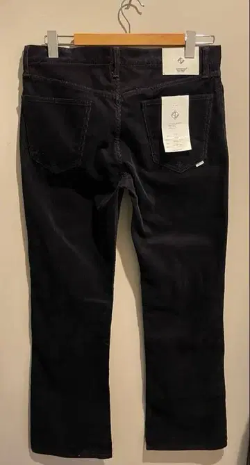 새상품 STABILIZER GNZ 블랙 코듀로이 팬츠 W34 L30