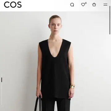 [ 택 포함 미사용 새상품 ] 더블 페이스 울 베스트