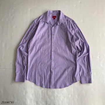 US 구제 의류 ALFANI 긴팔 셔츠 퍼플 계열