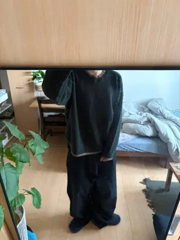 구제 의류 짧은 니트 90s 00s