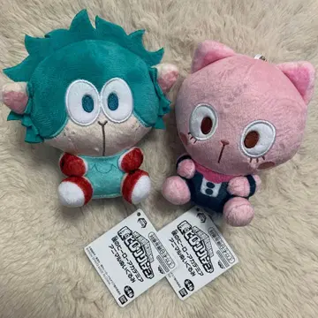 나의 히어로 아카데미아 애니멀 봉제 인형 2개 세트