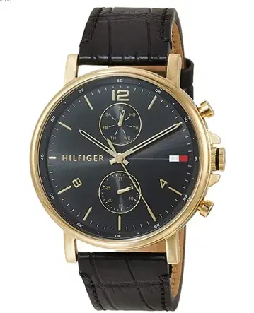 [ 새상품 ] TOMMY HILFIGER 손목시계 블랙 컬러