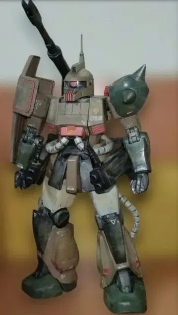 MG 자쿠 캐논 전체 페인팅 완료품