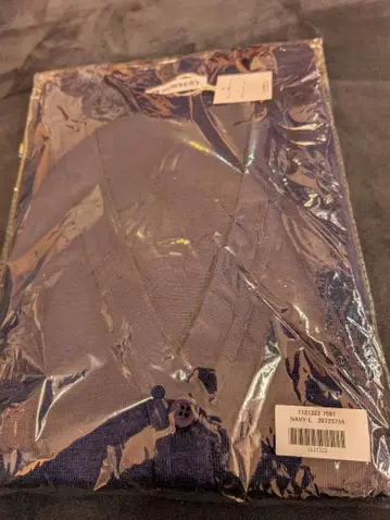 미개봉 너스리 롱 기장 가디건 L 사이즈 네이비