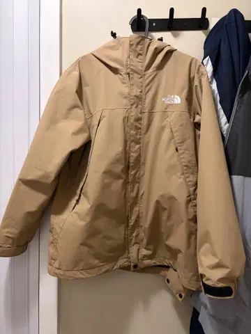 더 노스페이스 베이지 마운틴 후드티