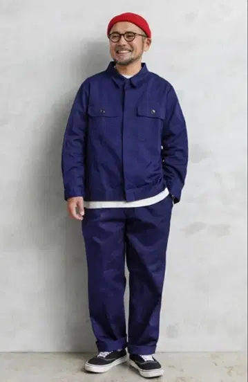 이탈리아군 유틸리티 워크 팬츠 NAVY 사이즈 48