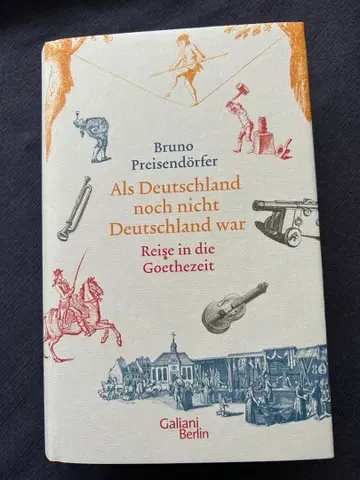 독일어 외국도서 프라이젠도르퍼 독일이 아직 독일이 아니었을 때 괴테