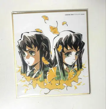 귀멸의 칼날 토키토 무이치로 토키토 유이치로 색지