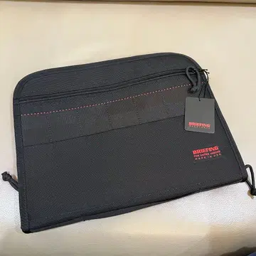 BRIEFING 블랙 클러치백 A4 대응 USA제