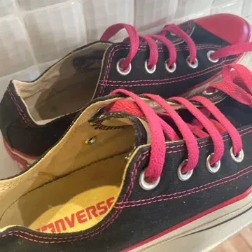 CONVERSE ALL STAR 블랙/핑크 23.0cm