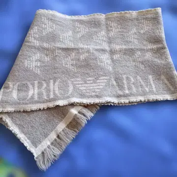 EMPORIO ARMANI 그레이 머플러