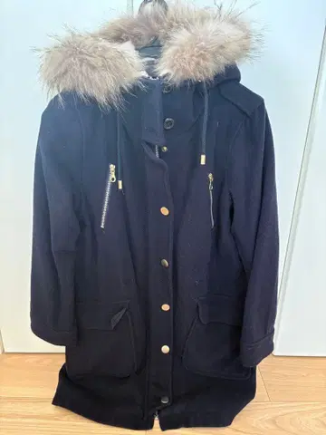 31 Sons de mode 네이비 모즈 코트 사이즈 36