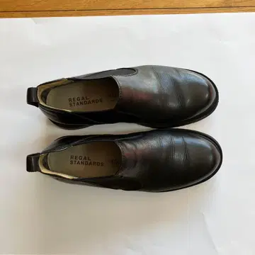 REGAL STANDARDS 블랙 사이드 고어 부츠