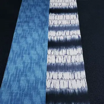 반폭 오비 광원사 브랜드 면 마 순수 실크  리버서블