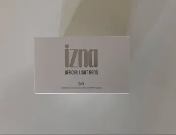 [ 미개봉 새상품 ] izna OFFICIAL LIGHT BAND