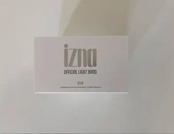 [ 미개봉 새상품 ] izna OFFICIAL LIGHT BAND